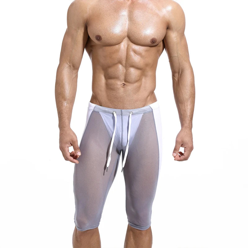 Men's Fitted Training Leggings for Gym and Running