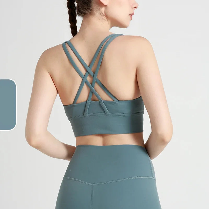 Women's Cross-Back Sports Bra