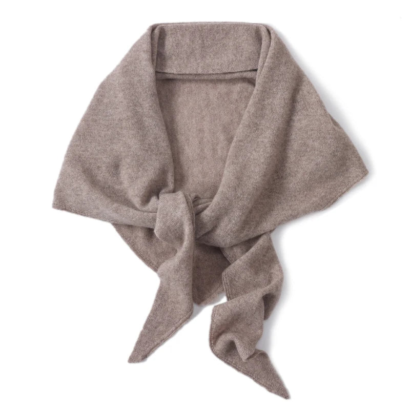 Triangle Tie Wrap Scarf for Layering over Outfits