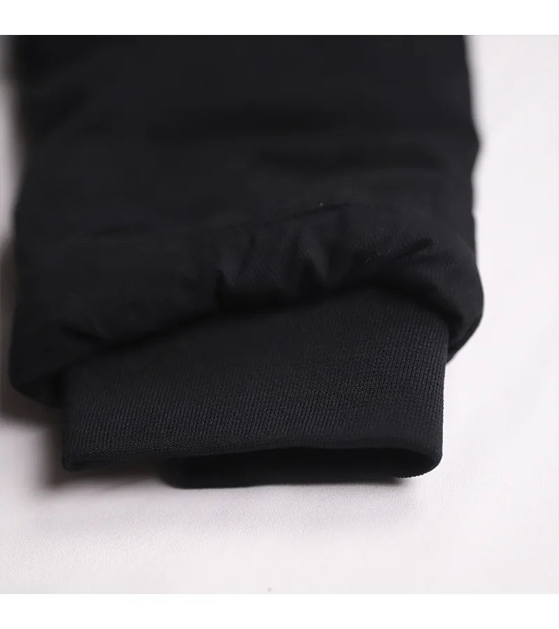 Drop Shipping N1 Thick Winter Mens Sherpa Fleece Deck Jacket with Embroidered Patch