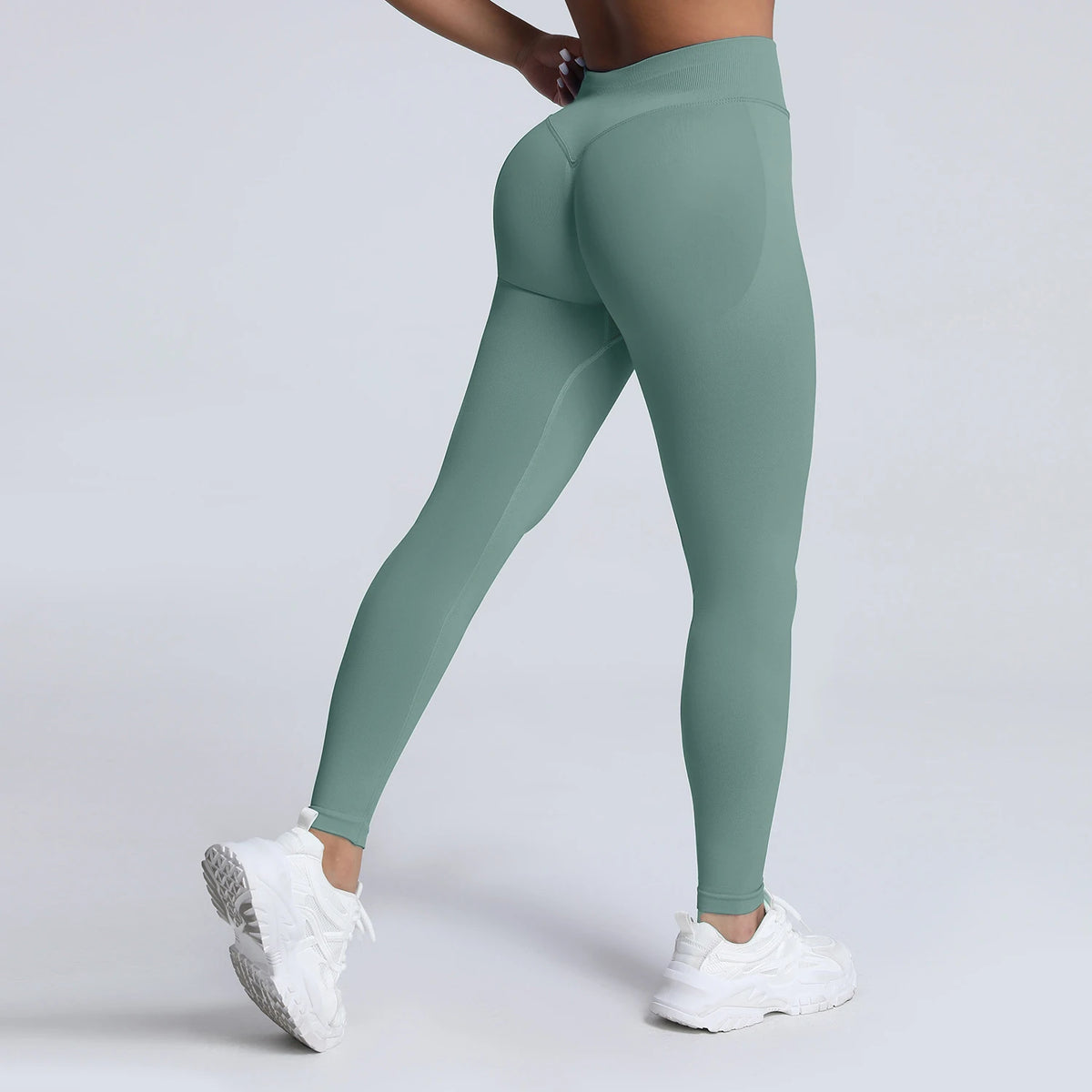 Women's Scrunch Full Length Leggings For Workout Outfits