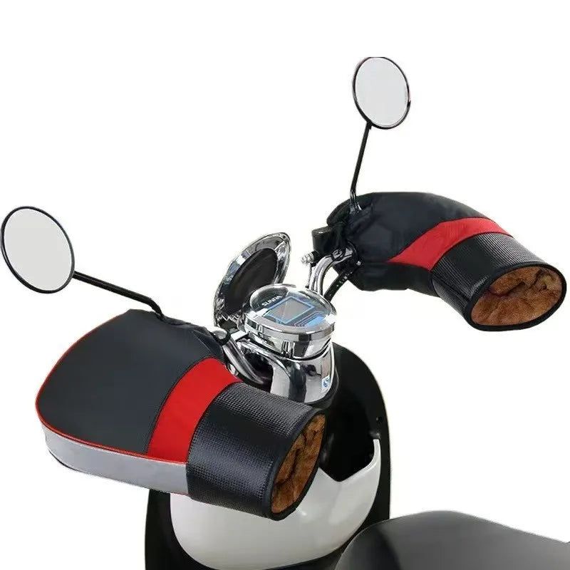 Cycling Handlebar Hand Covers for Bicycles Scooters and Motorcycle Winter Use