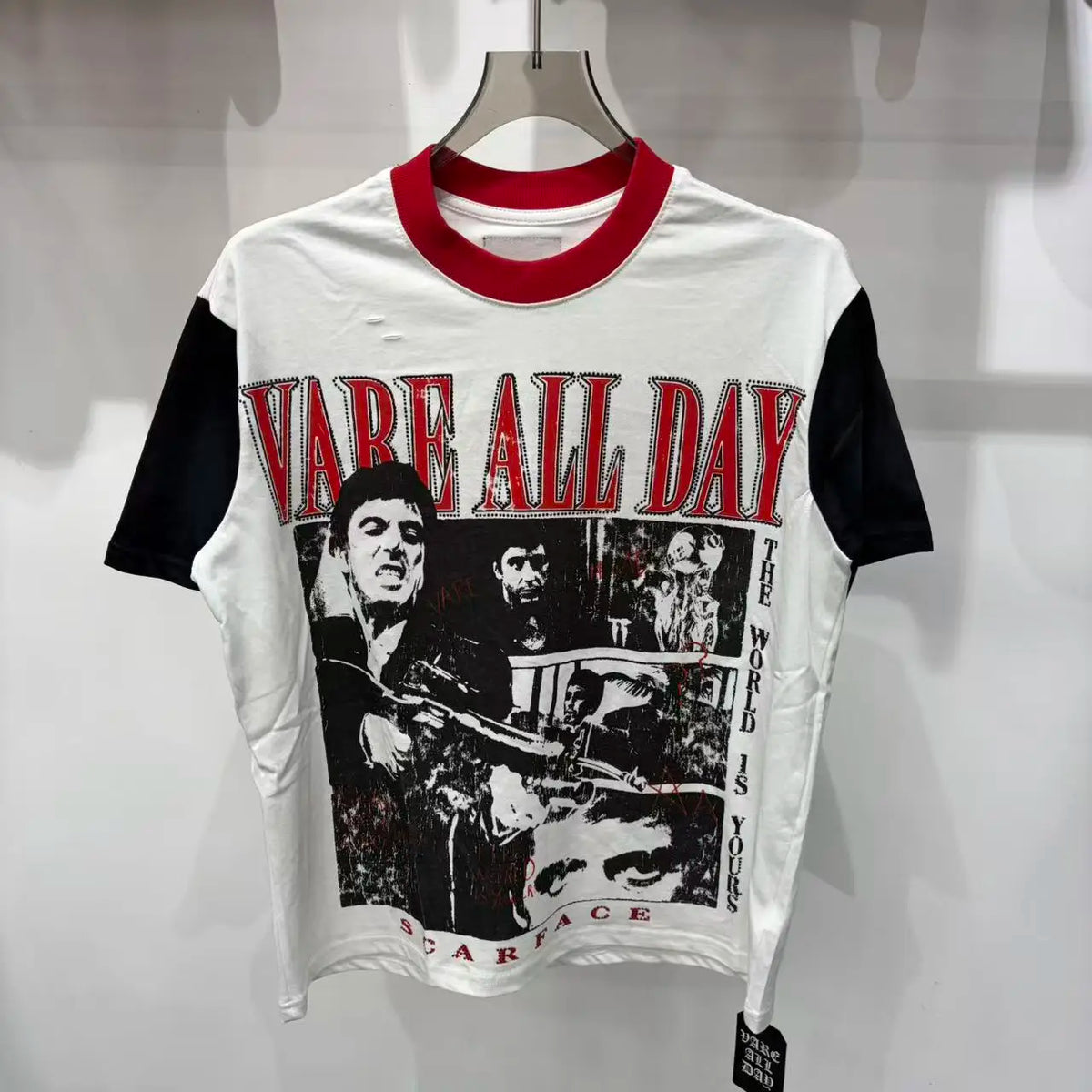 Graphic Crew Neck Short Sleeve Casual Pullover T Shirt