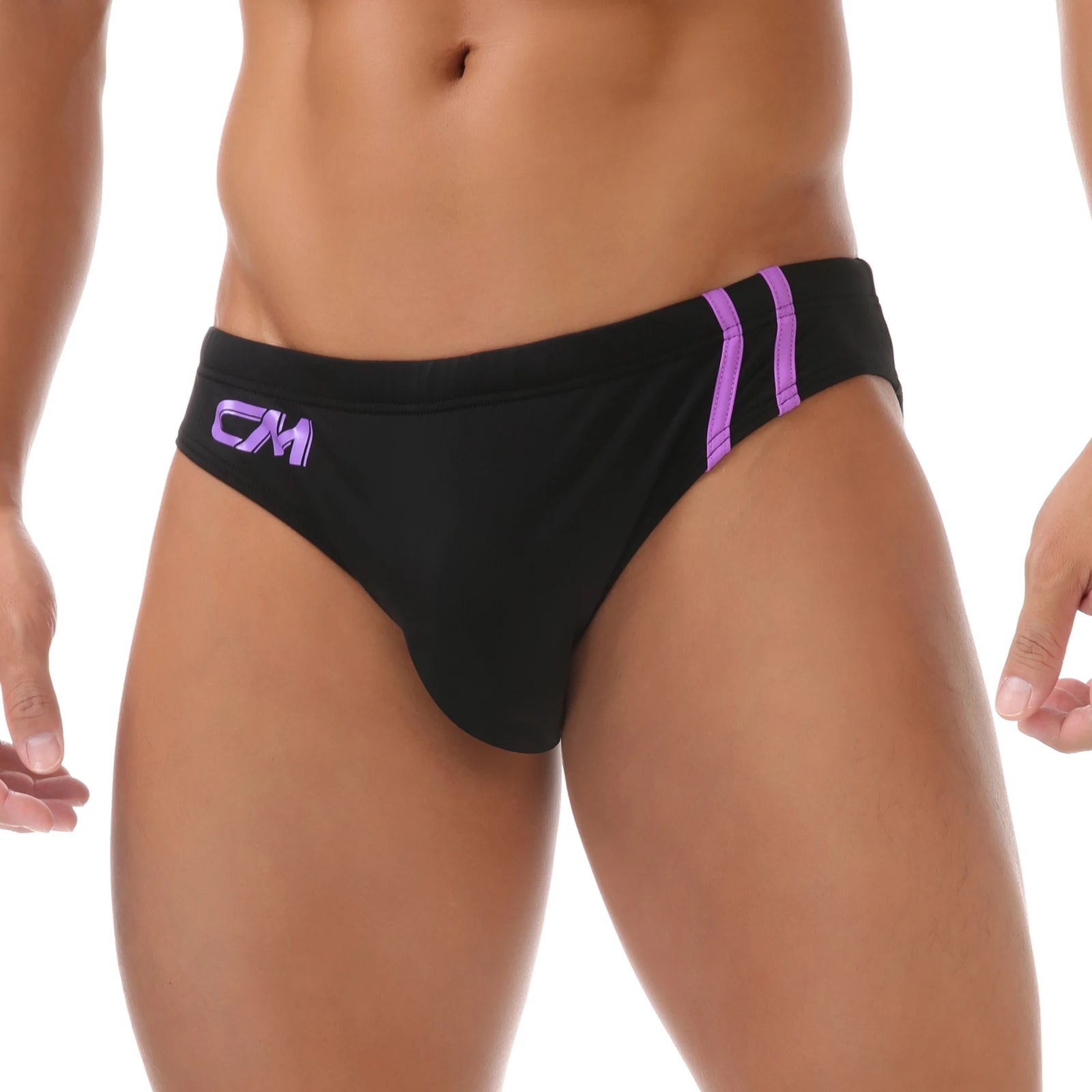 Men's Swimsuit Bottoms in Classic Sunga Swim Brief Style for Beach and Pool Wear