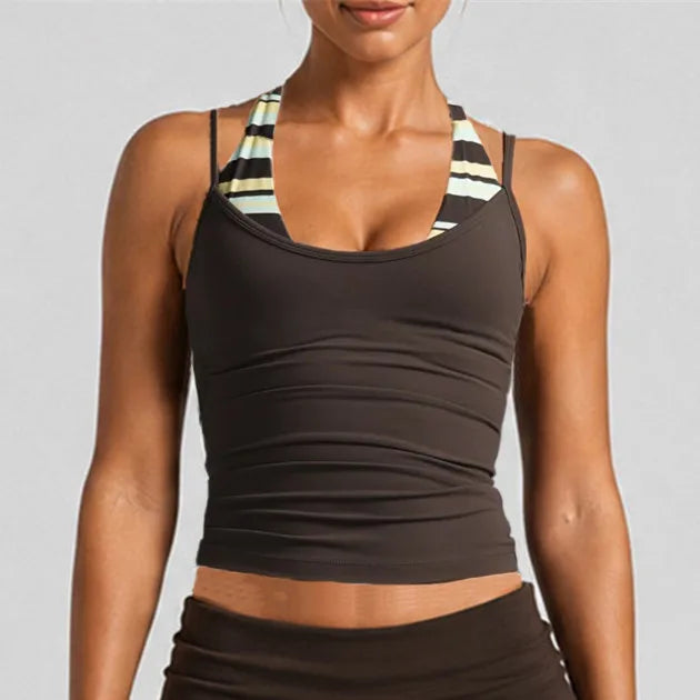 Women's Nylon Blend Flared Workout Pants with Coordinating Top Style Options
