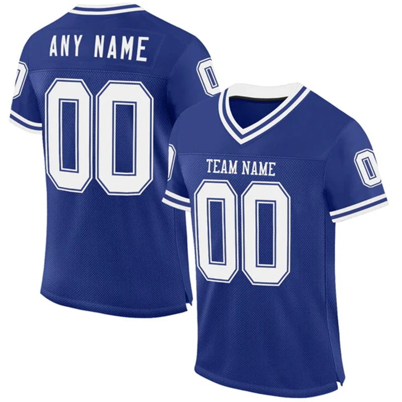 Number Print Football Short Sleeve Jersey For Sports Outfits