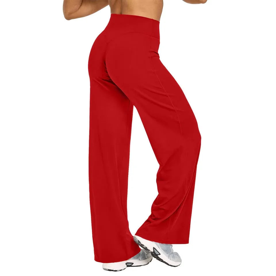 Women's Loose Wide Leg Yoga Pants For Workout Outfits