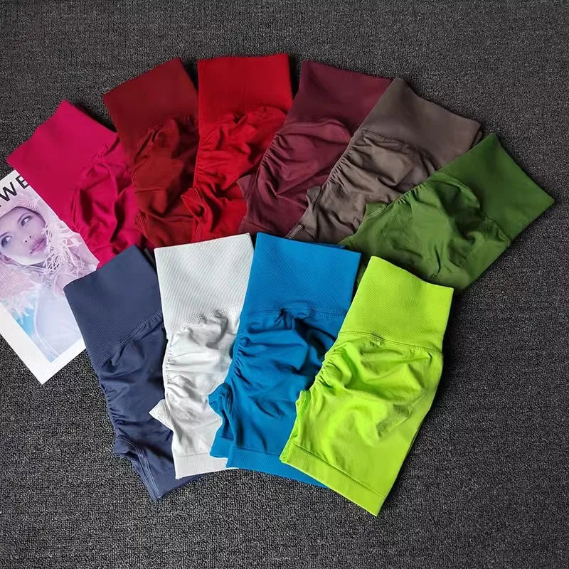 Women's High Waist Yoga Shorts