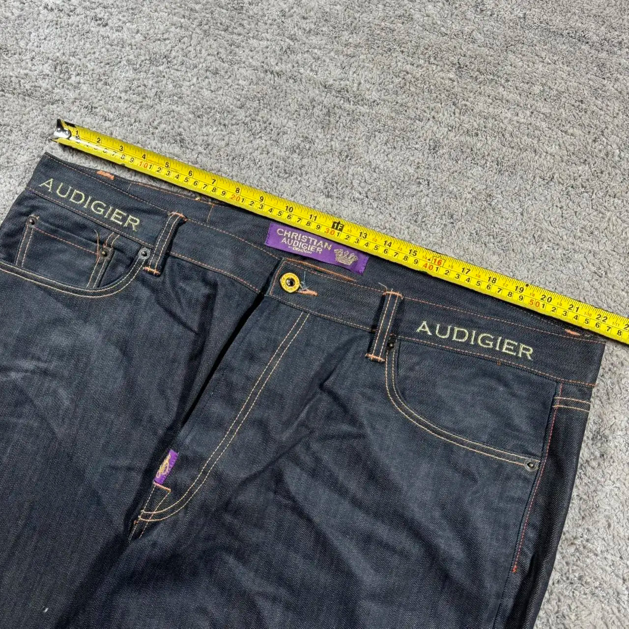 Women's Buddha Statue Graphic Back Denim Jeans For Everyday Outfits