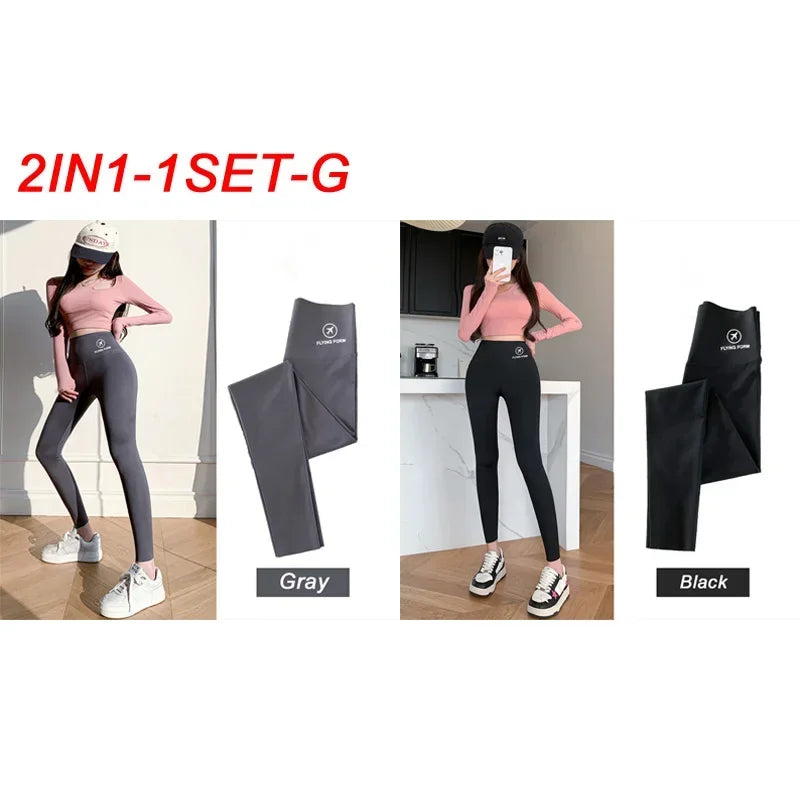 Women's High Waist Full Length Leggings For Workout Outfits