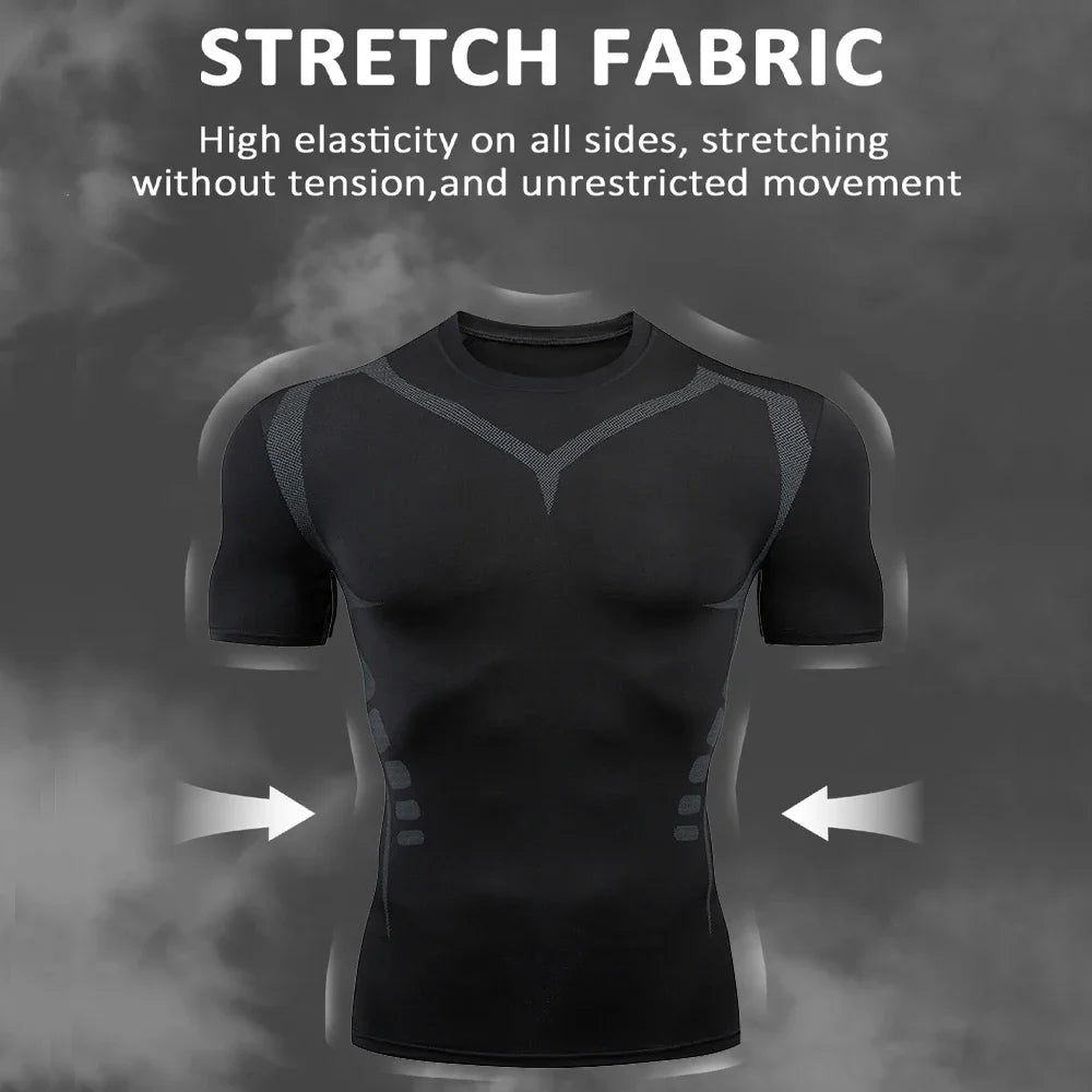 Men's Full Body Swimsuit with Long and Short Sleeve Style Options