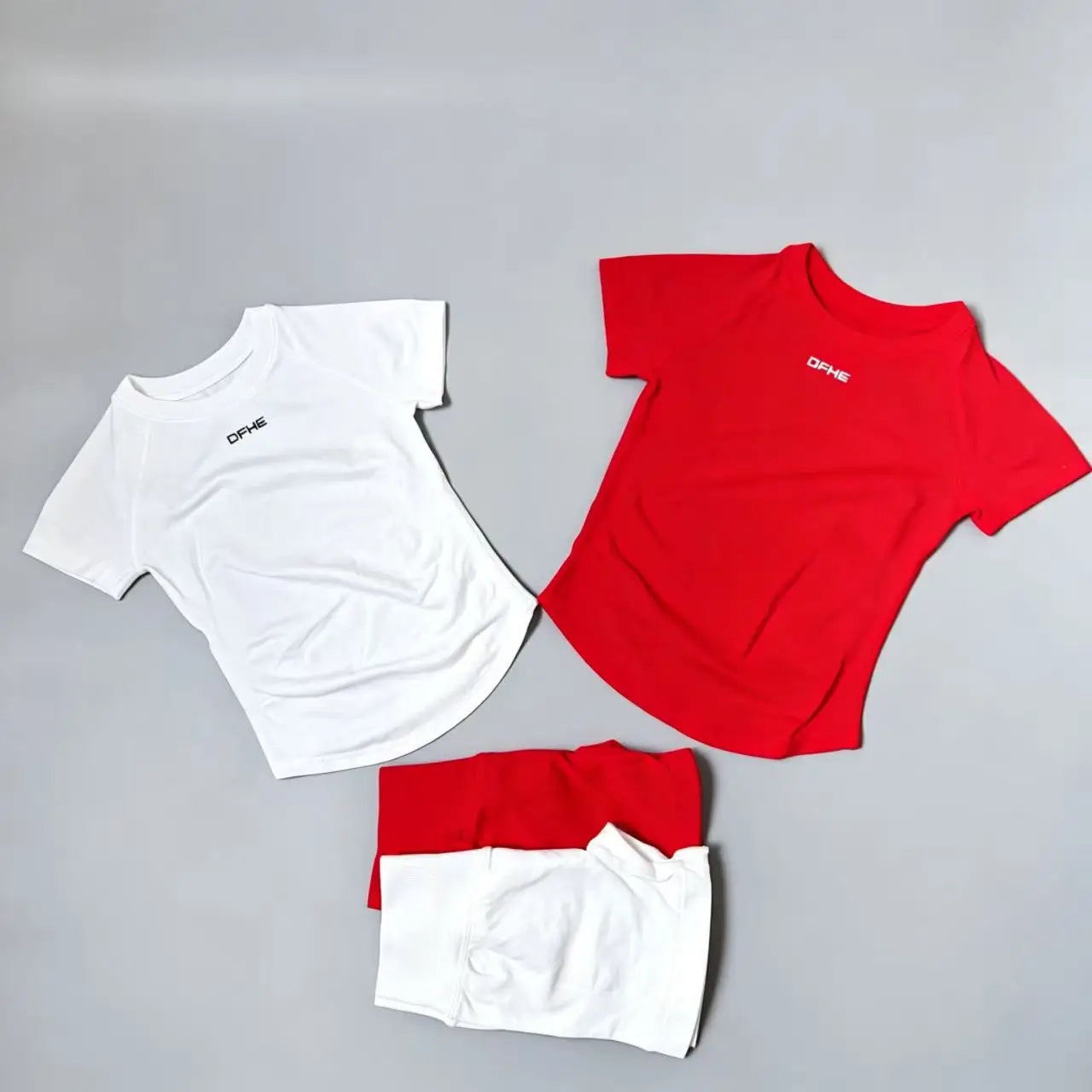 Women's Tee And Shorts Yoga Set For Workout Outfits