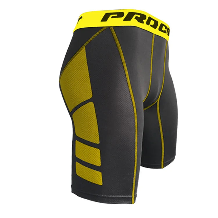 Men's Fitted Training Shorts for Gym and Running