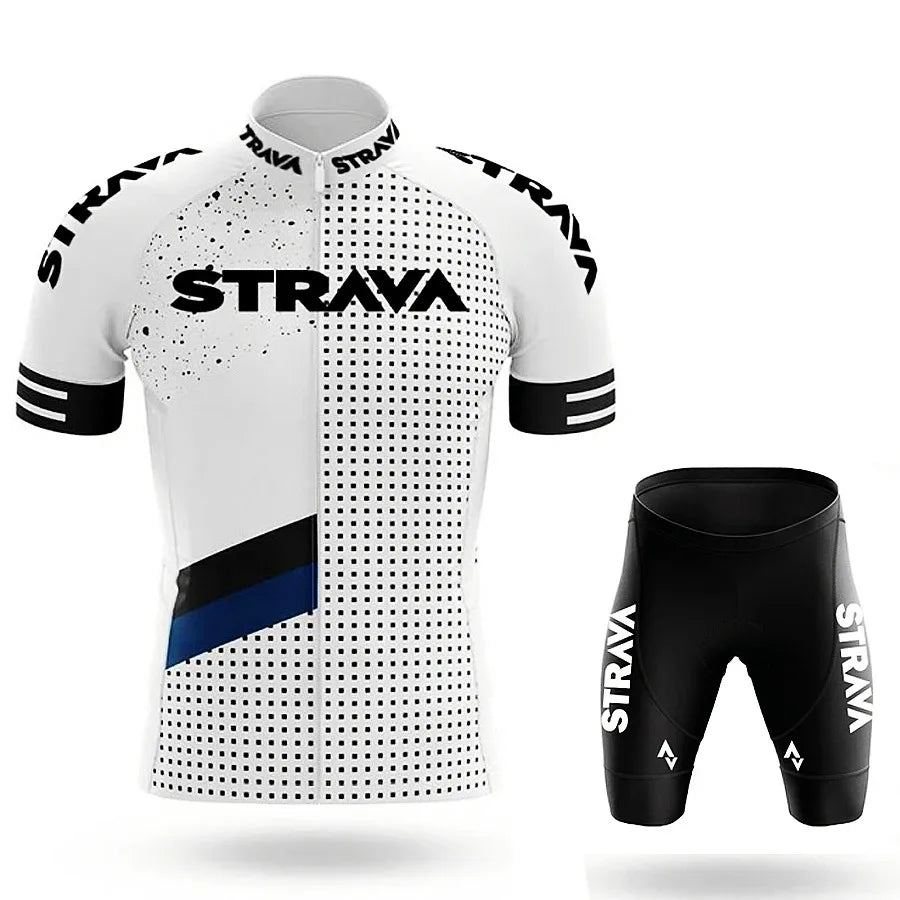 Men's Graphic Cycling Jersey and Shorts with Outfit Set Options