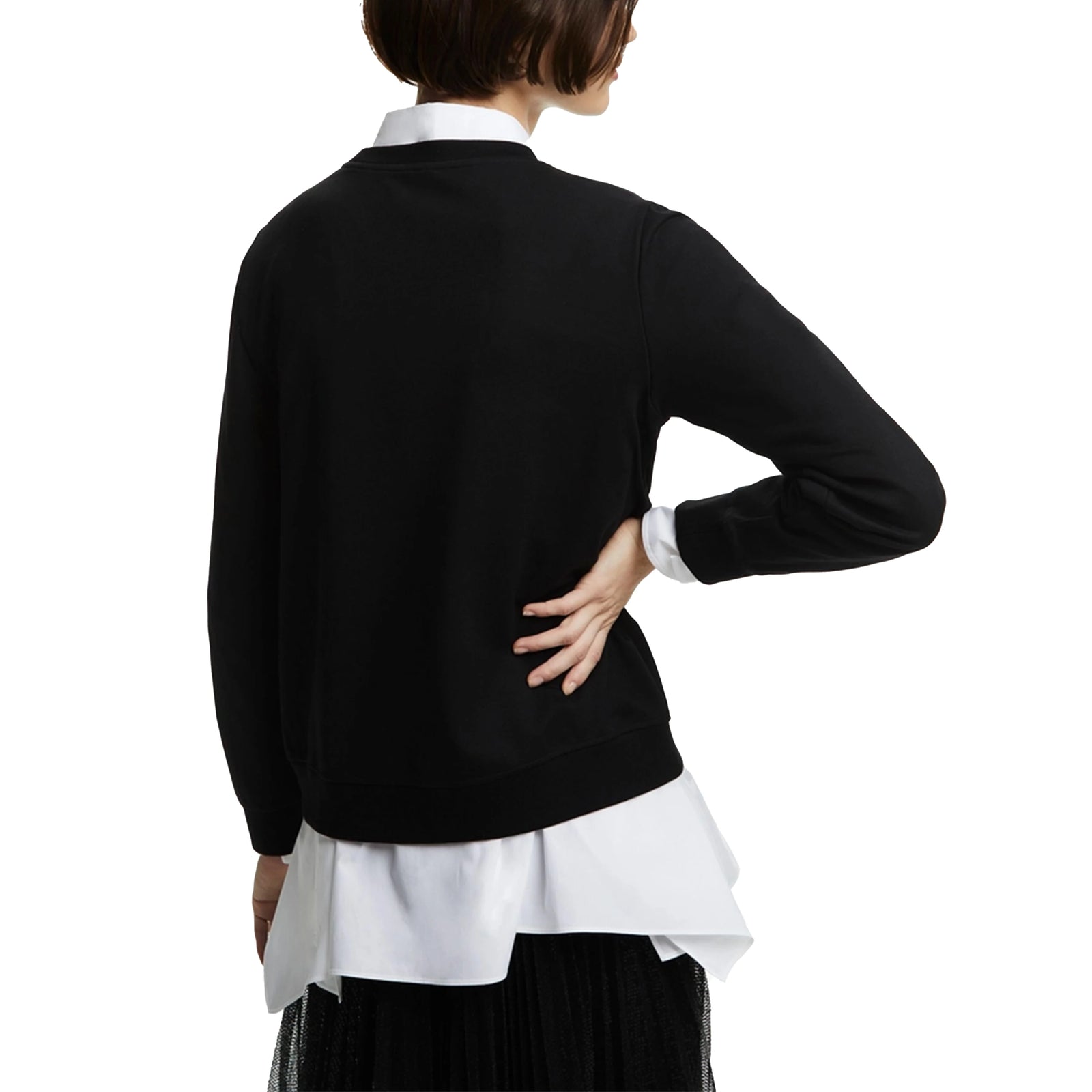 Long Sleeve Casual Pullover Sweatshirt with Original Style Options