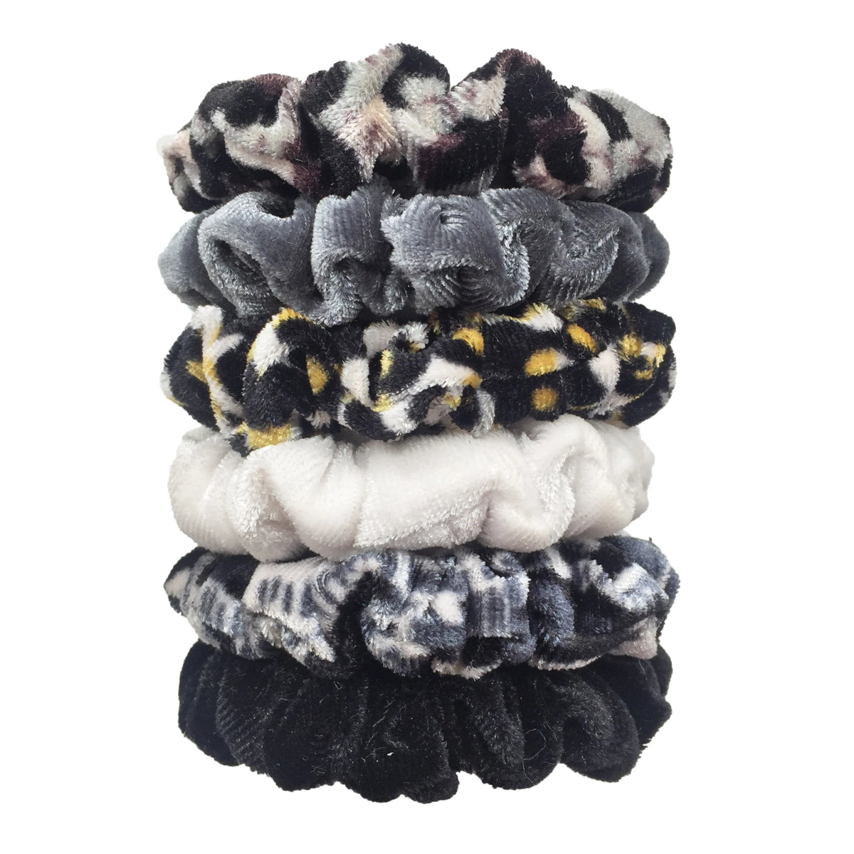 Fabric Scrunchie Elastic Hair Band for Ponytail and Bun Styling
