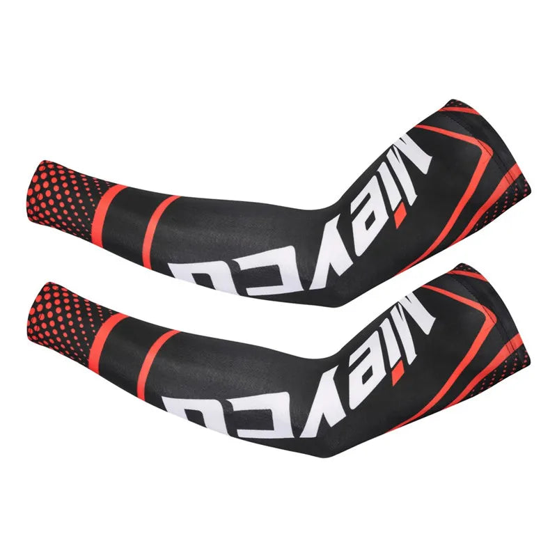 Icy Silk Sun Protection Arm Sleeves Cooling Breathable Outdoor Cycling Fishing Sports Sleeves
