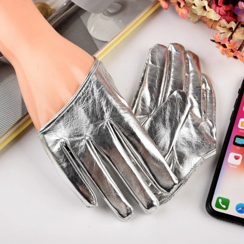Colorful Half Palm Gloves with Open Finger Styling