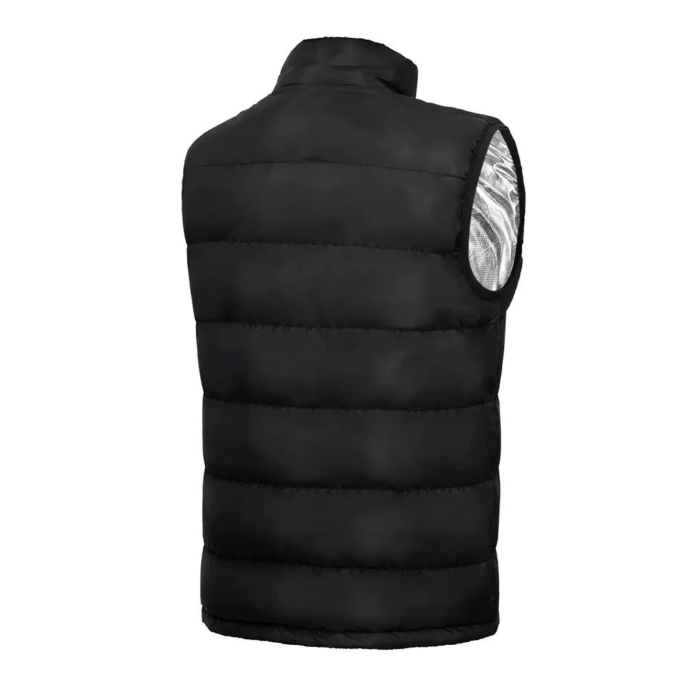 USB Heated Zip-Front Vest