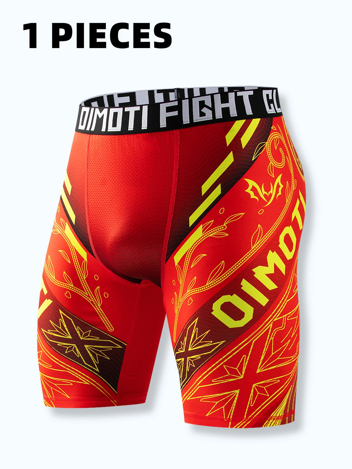 Men's Fitted Training Shorts for Gym and Running