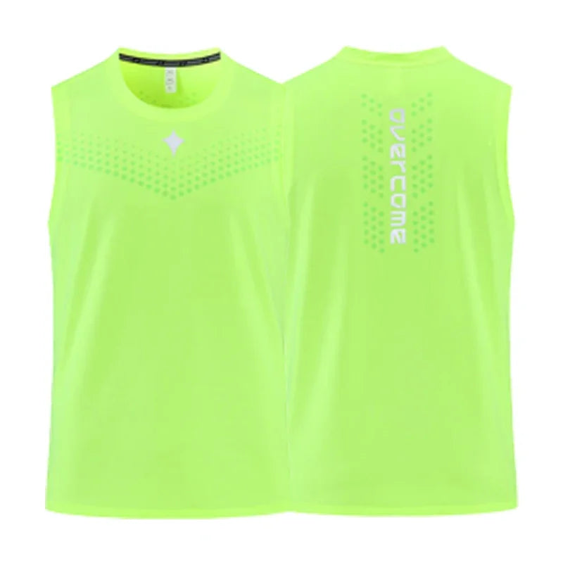 Sleeveless Crew Neck Racerback Running Training Tank Top