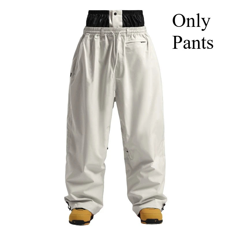Full Length Loose Fit Ski and Snowboard Winter Pants