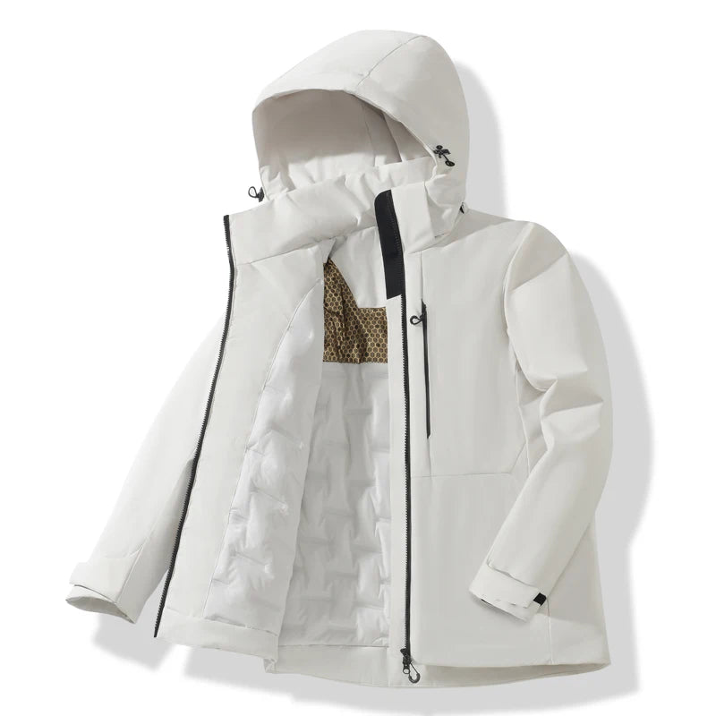 Waterproof Fleece Jackets Windproof Thermal Windbreaker Skiing Raincoat