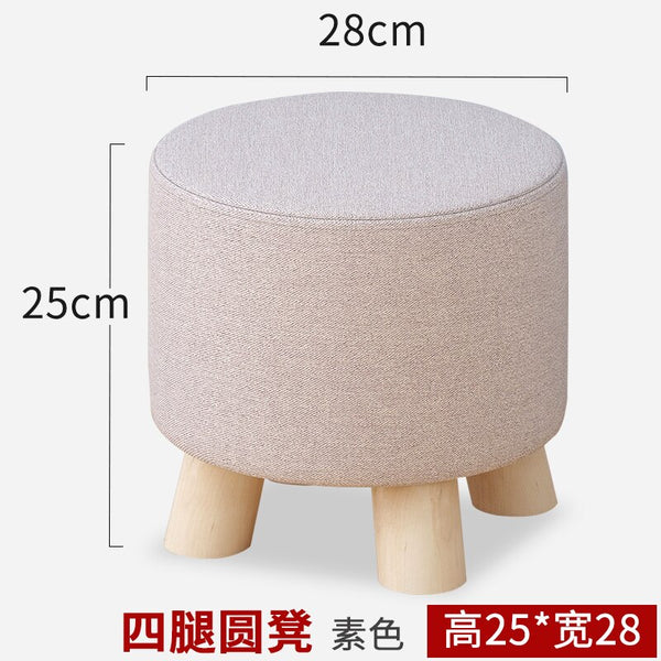 Small Japanese Chair Wooden Stool Shoe Bench Kids Minimalist Chair Foot Rest Nordic Stool Mobili Soggiorno Minimalist Furniture