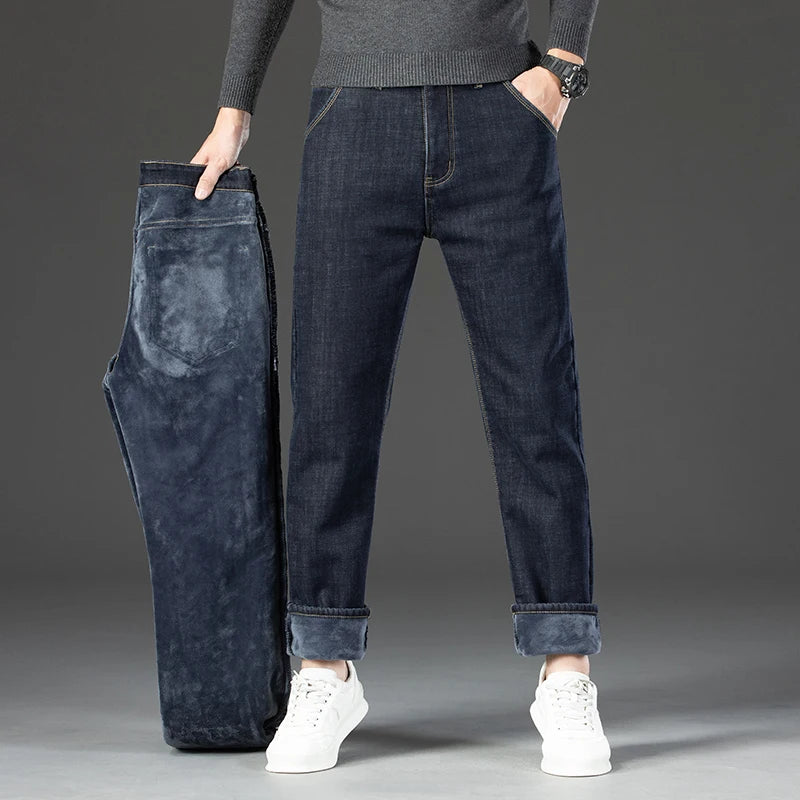 Men's Straight Leg Denim Jeans for Casual Everyday Wear
