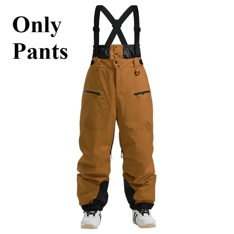 Full Length Suspender Ski and Snowboard Winter Bib Pants