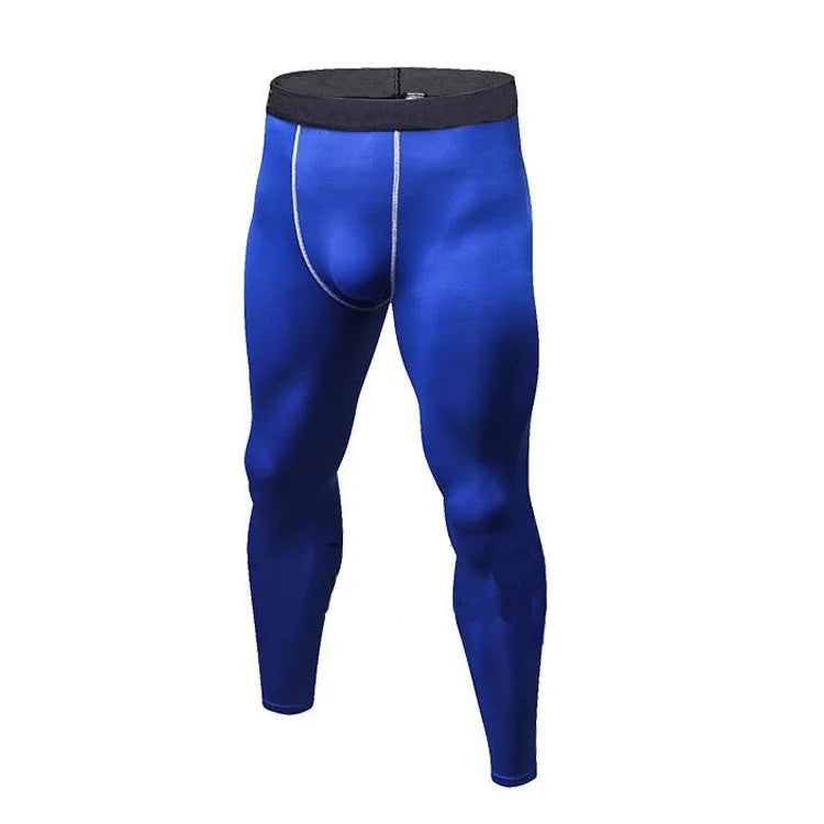 Men's Fitted Training Leggings for Gym and Running