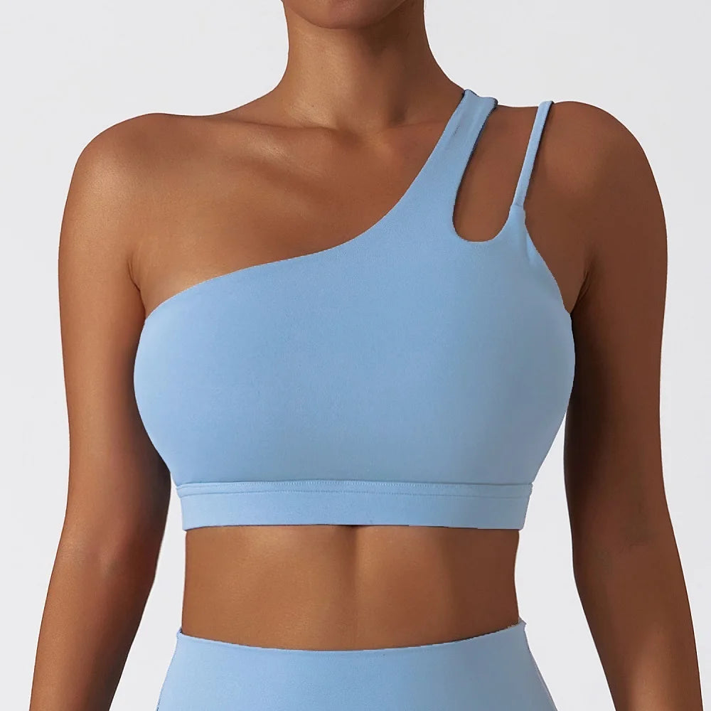 Women's One-Shoulder Sports Bra