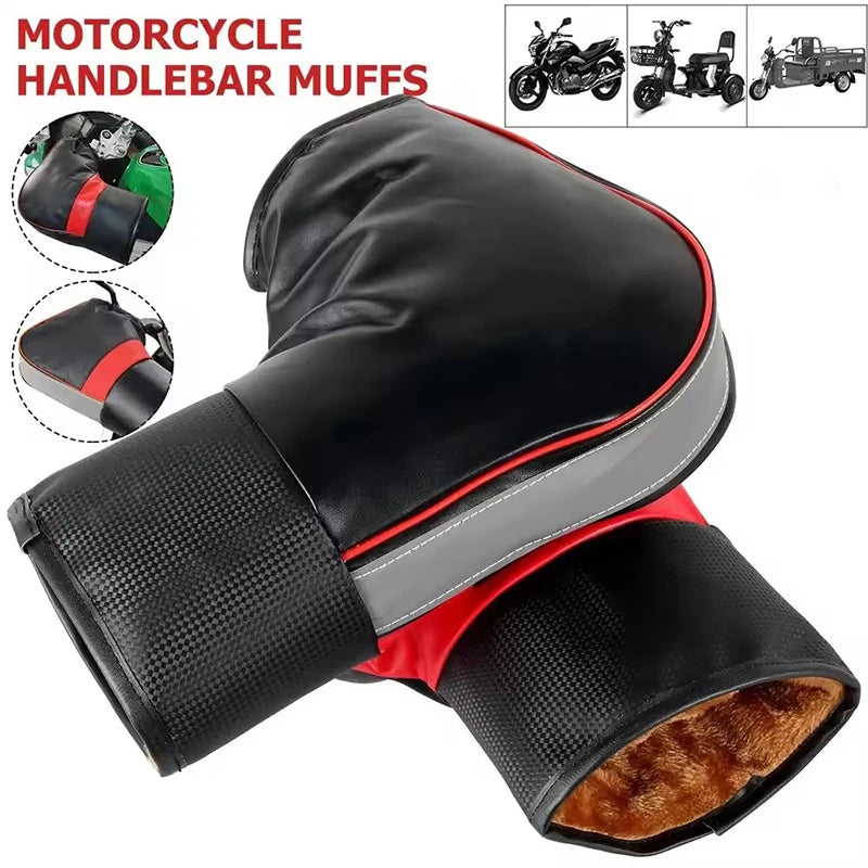Cycling Handlebar Hand Covers for Bicycles Scooters and Motorcycle Winter Use