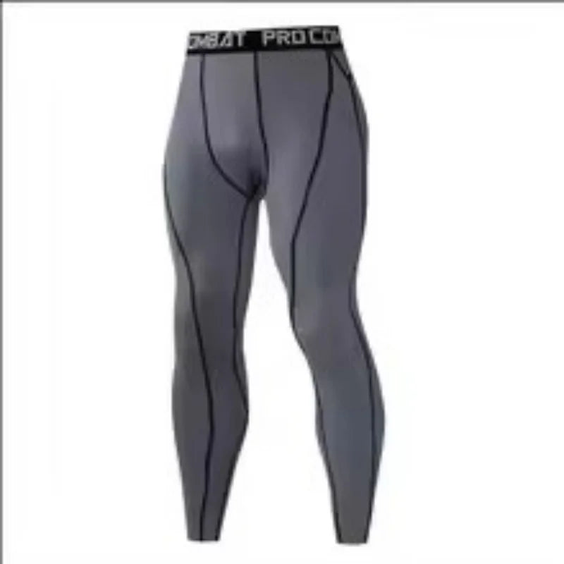 Men's Fitted Training Leggings for Gym and Running