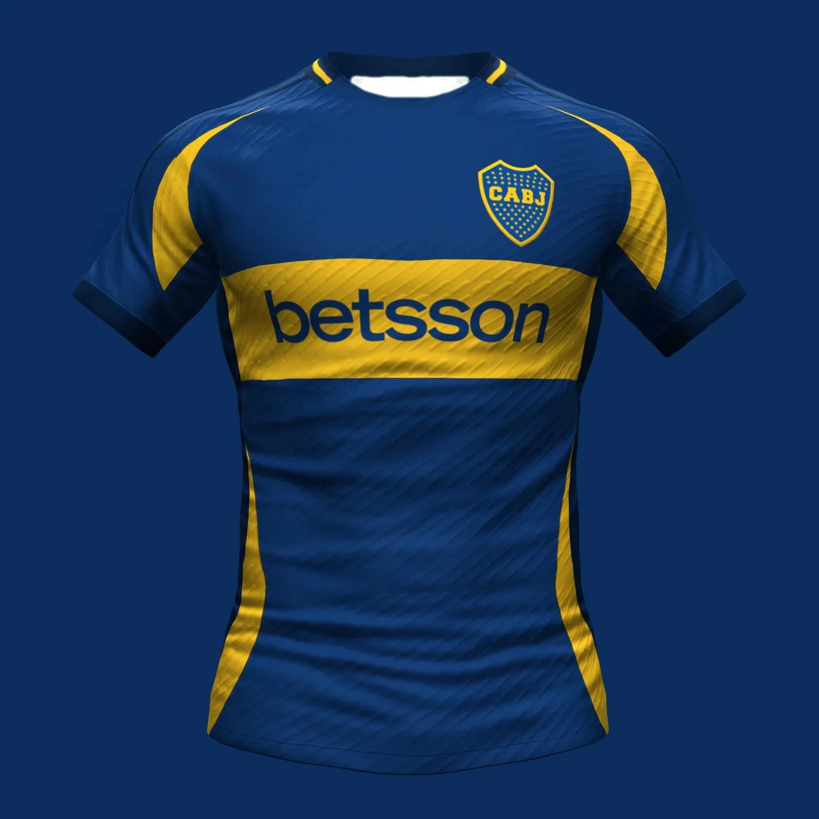 Boca Football Graphic Short Sleeve Jersey For Sports Outfits