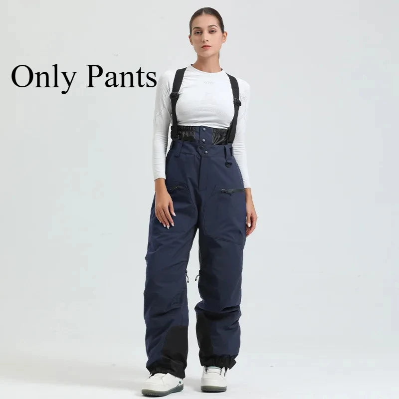 Full Length Suspender Ski and Snowboard Winter Bib Pants