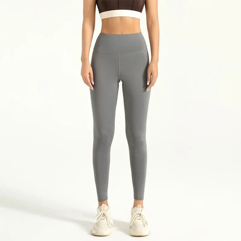 Women's High-Waist Stretch Ankle-Length Workout Leggings