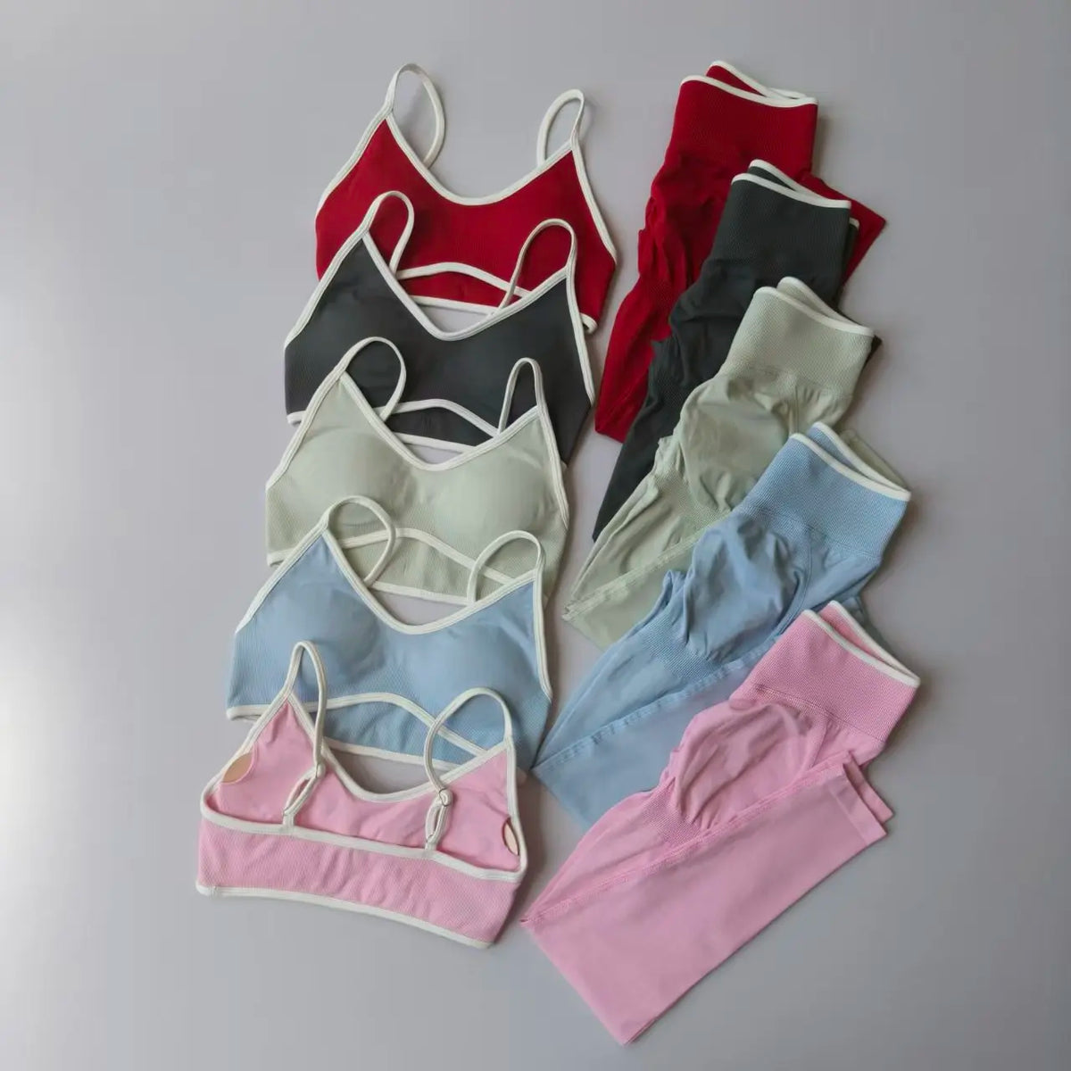 Women's Cross Back Bra And Leggings Yoga Set