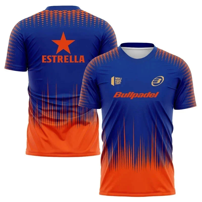 Padel Graphic Short Sleeve T-shirt For Sports Outfits