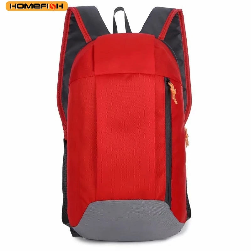 Compact Sports Backpack with Front Pocket and Shoulder Straps