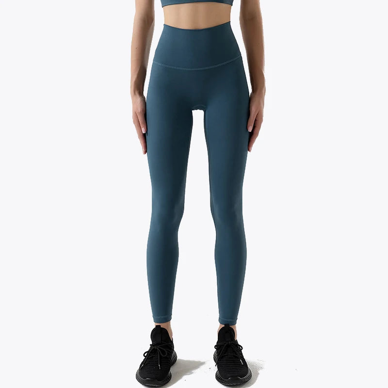 Women's Side Pocket Full Length Leggings For Workout Outfits