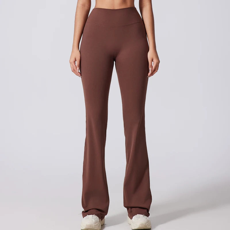 Women's Flared Leggings For Workout Outfits And Layering