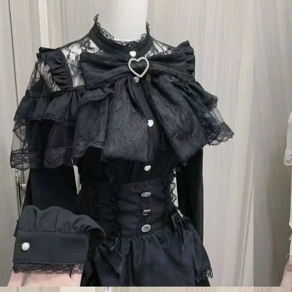 Women's Bow Front Ruffled Short Sleeve Blouse