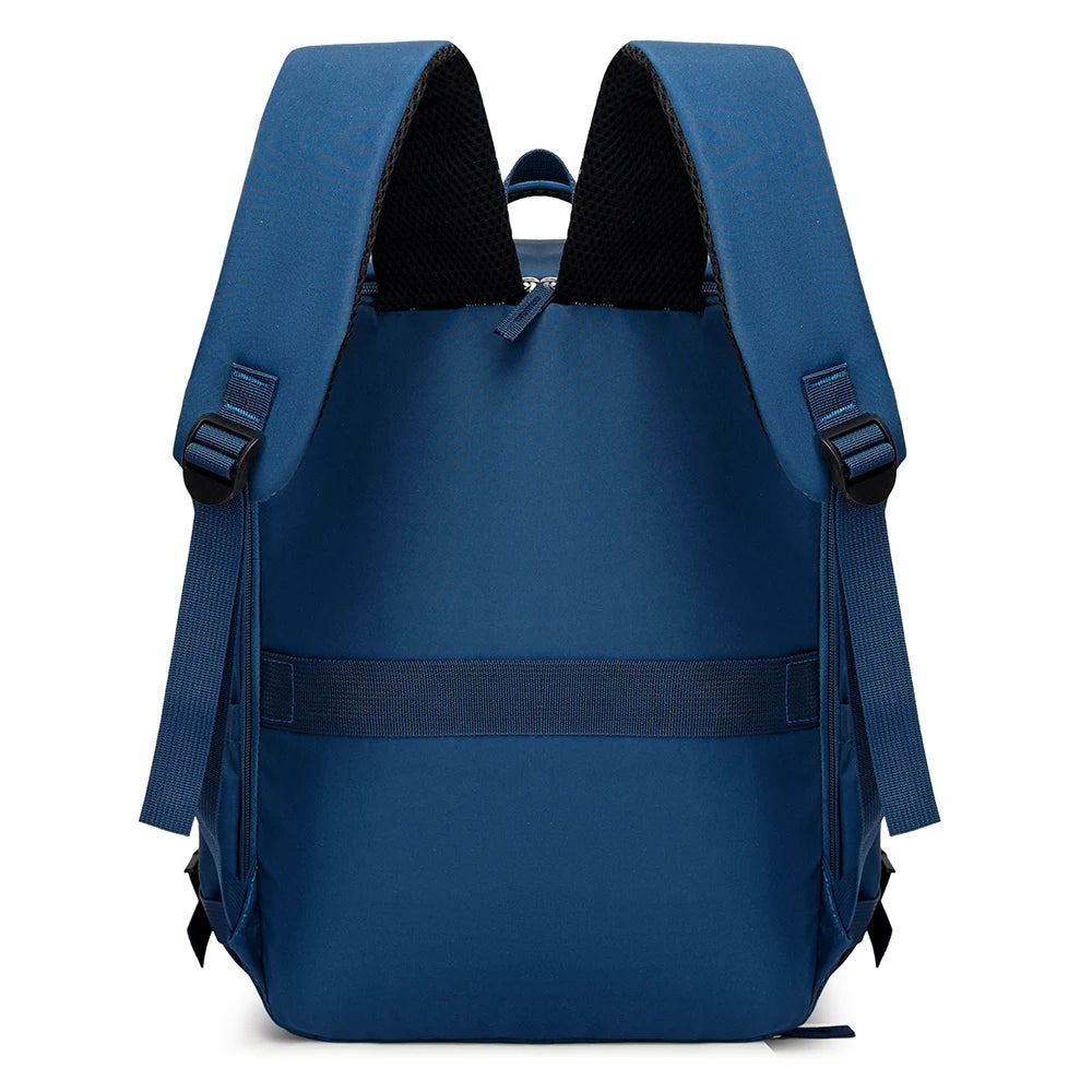 Travel Backpack with Rectangular Shape and Full Opening for Short Trips