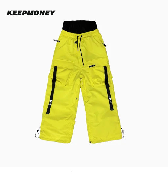 Hooded Ski Jacket and Pants Clothing Set with Style Options