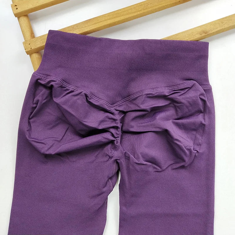Women's Scrunch Capri Leggings For Workout Outfits And Layering