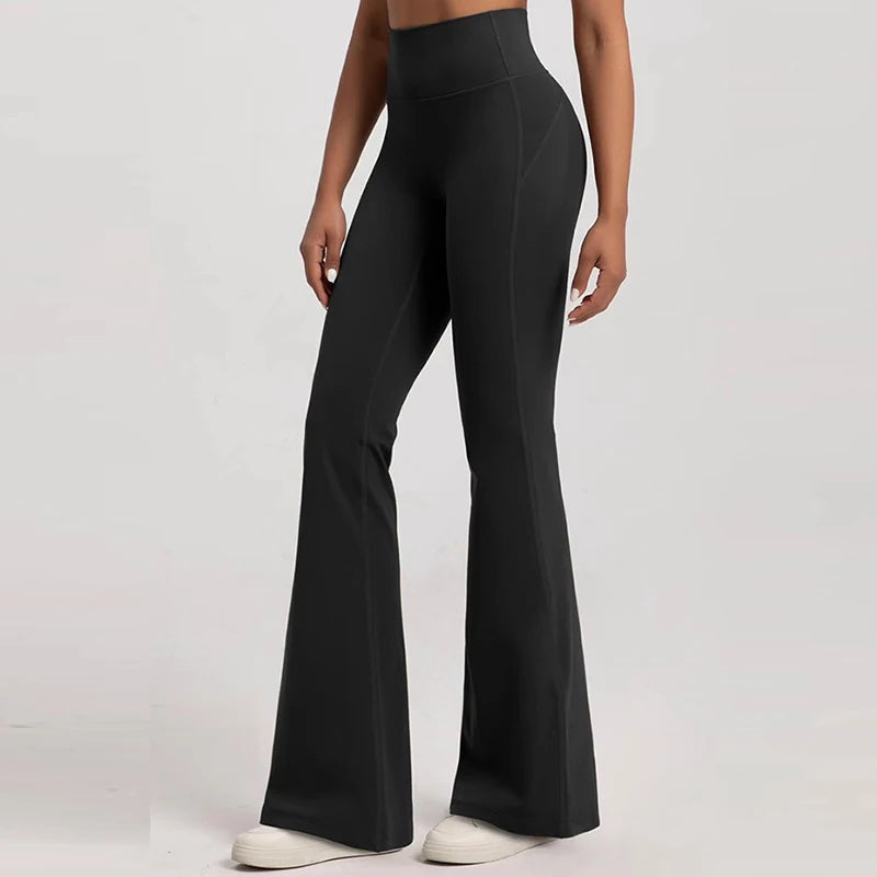 Women's Flared Leggings For Workout Outfits And Layering