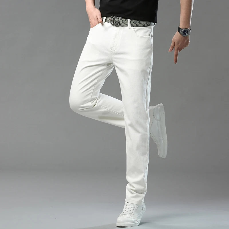 Men's Straight Leg Denim Jeans for Casual Everyday Wear