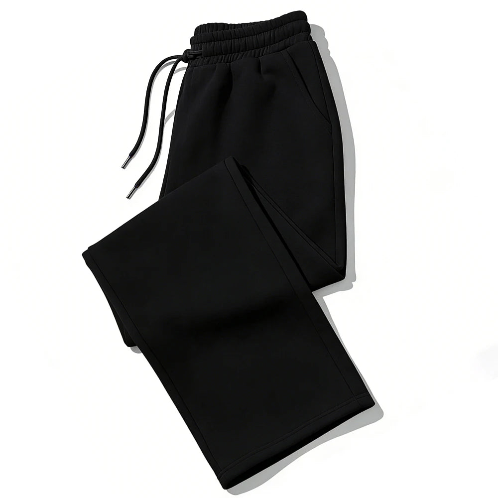 Men's Elastic Waist Loose Fit Casual Pants For Everyday Wear