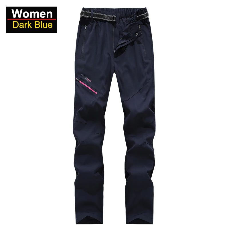 Women's Quick Dry Lightweight Hiking Pants with Zipper Pockets